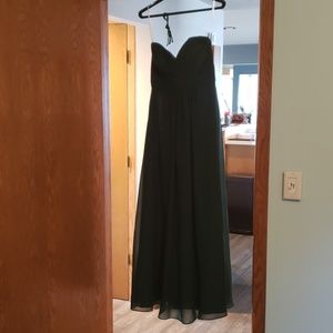 Strapless Bridesmaid Homecoming Pageant Prom Dress